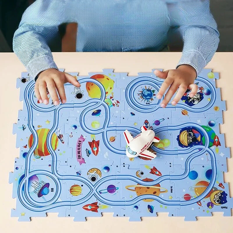 PuzzleRacer™ Car Track Set