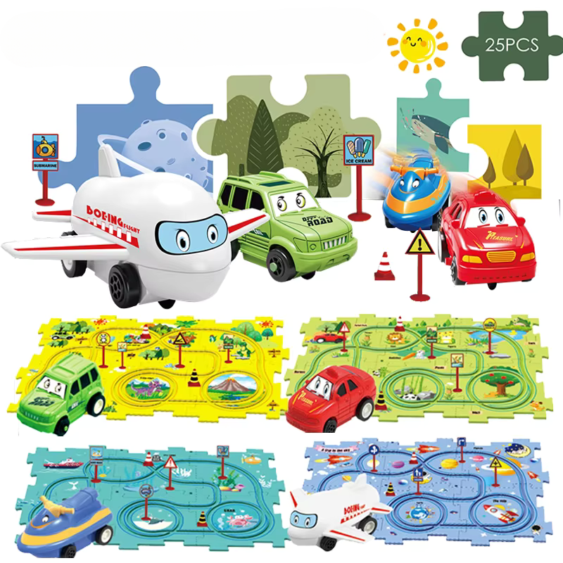 PuzzleRacer™ Car Track Set