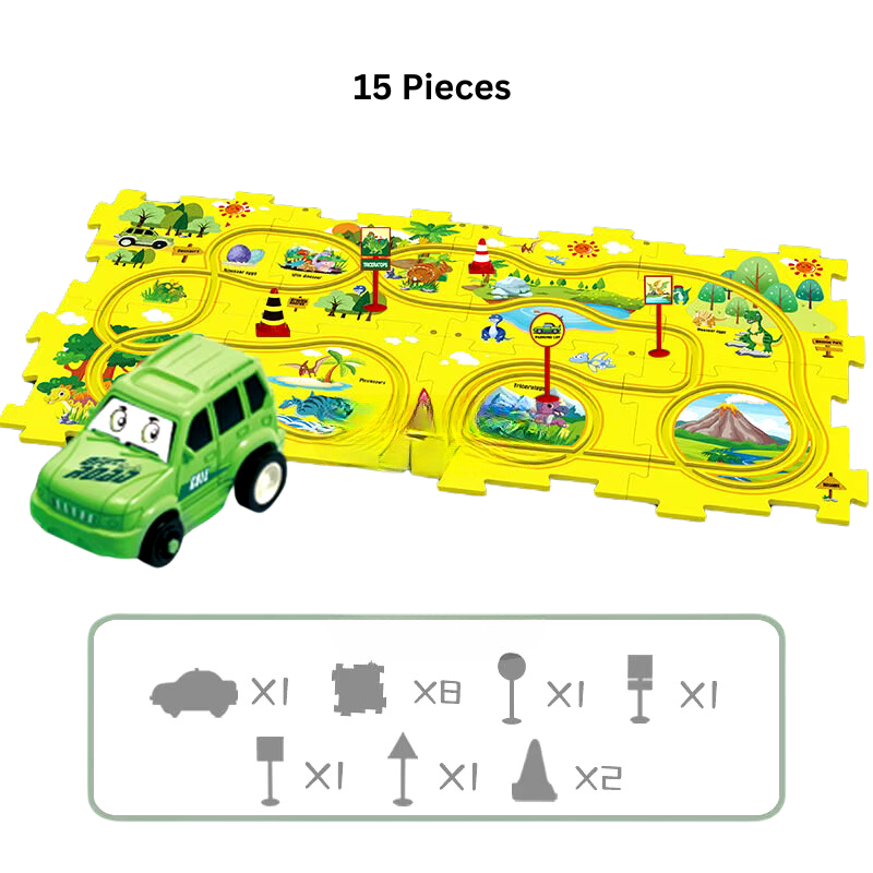PuzzleRacer™ Car Track Set