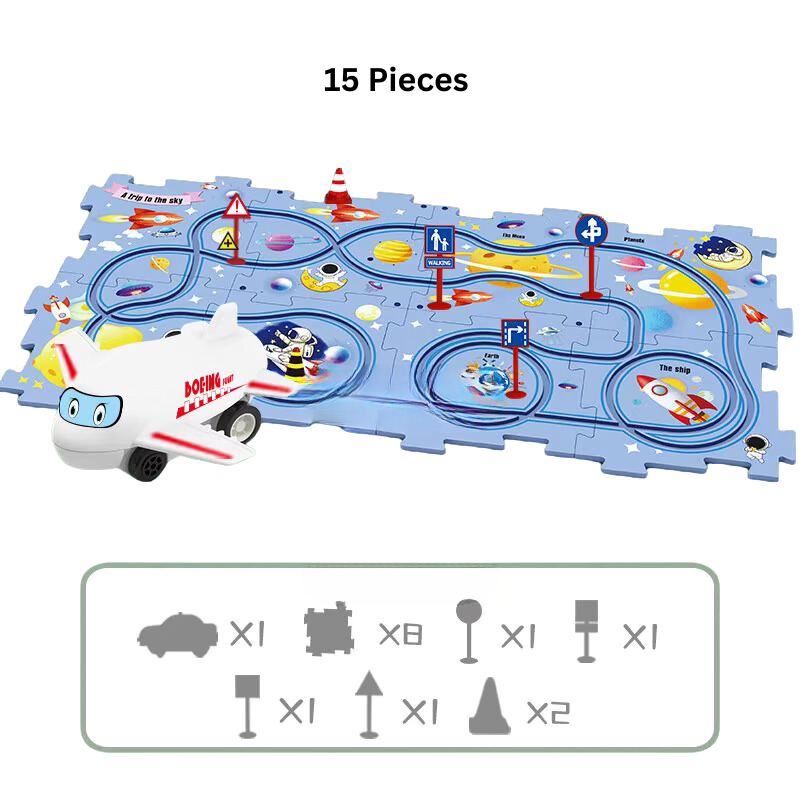PuzzleRacer™ Car Track Set