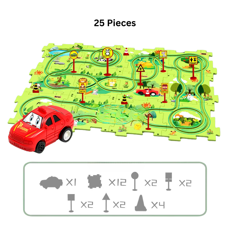 PuzzleRacer™ Car Track Set