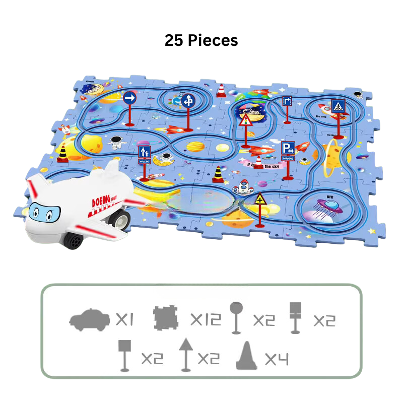 PuzzleRacer™ Car Track Set