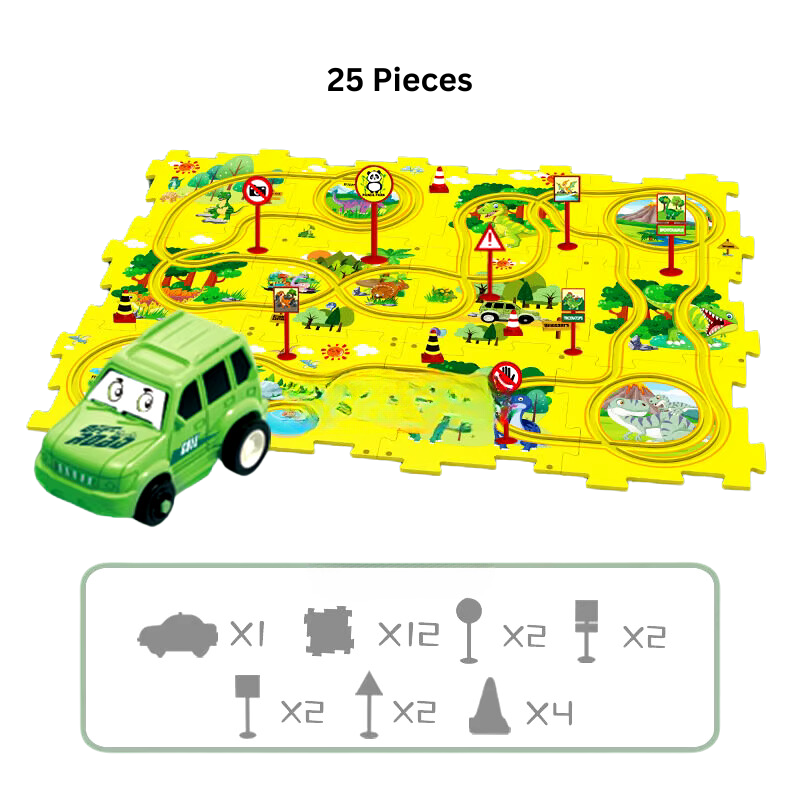 PuzzleRacer™ Car Track Set