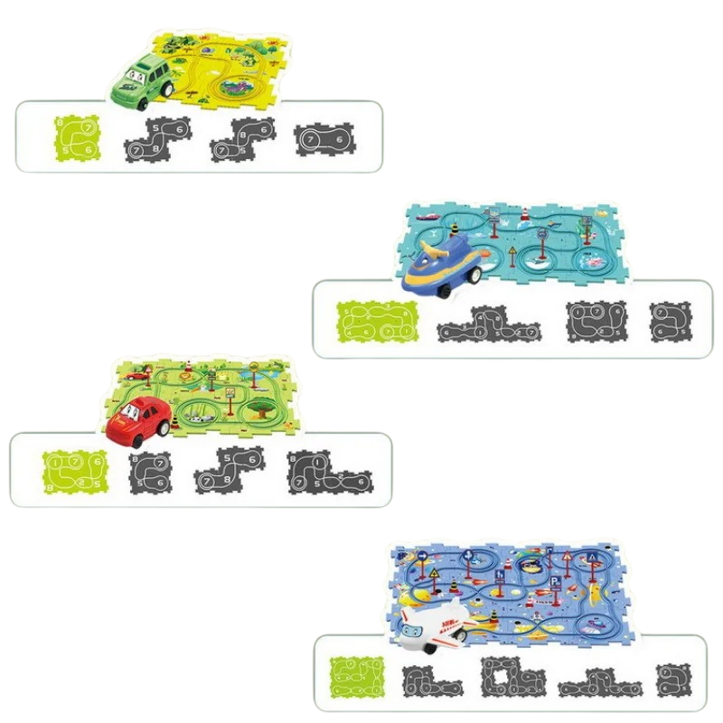 PuzzleRacer™ Car Track Set