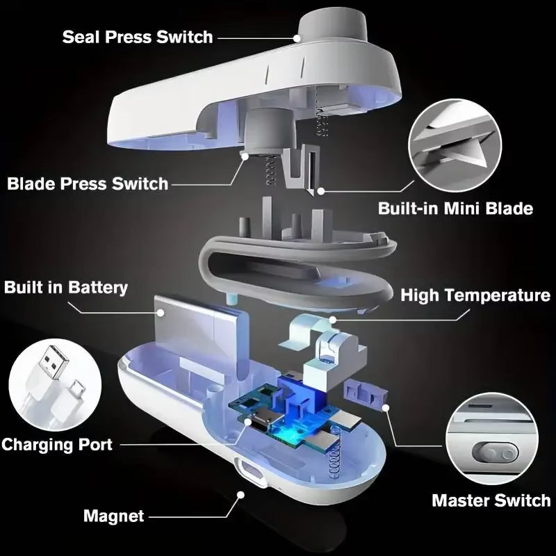 SealMate™ Mini 2-in-1 Portable Sealer